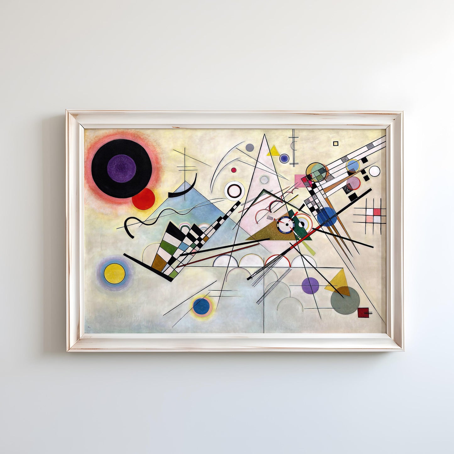 Composition VIII from 'Compositions' by Wassily Kandinsky 1923 | Abstract Art Print (B4819)