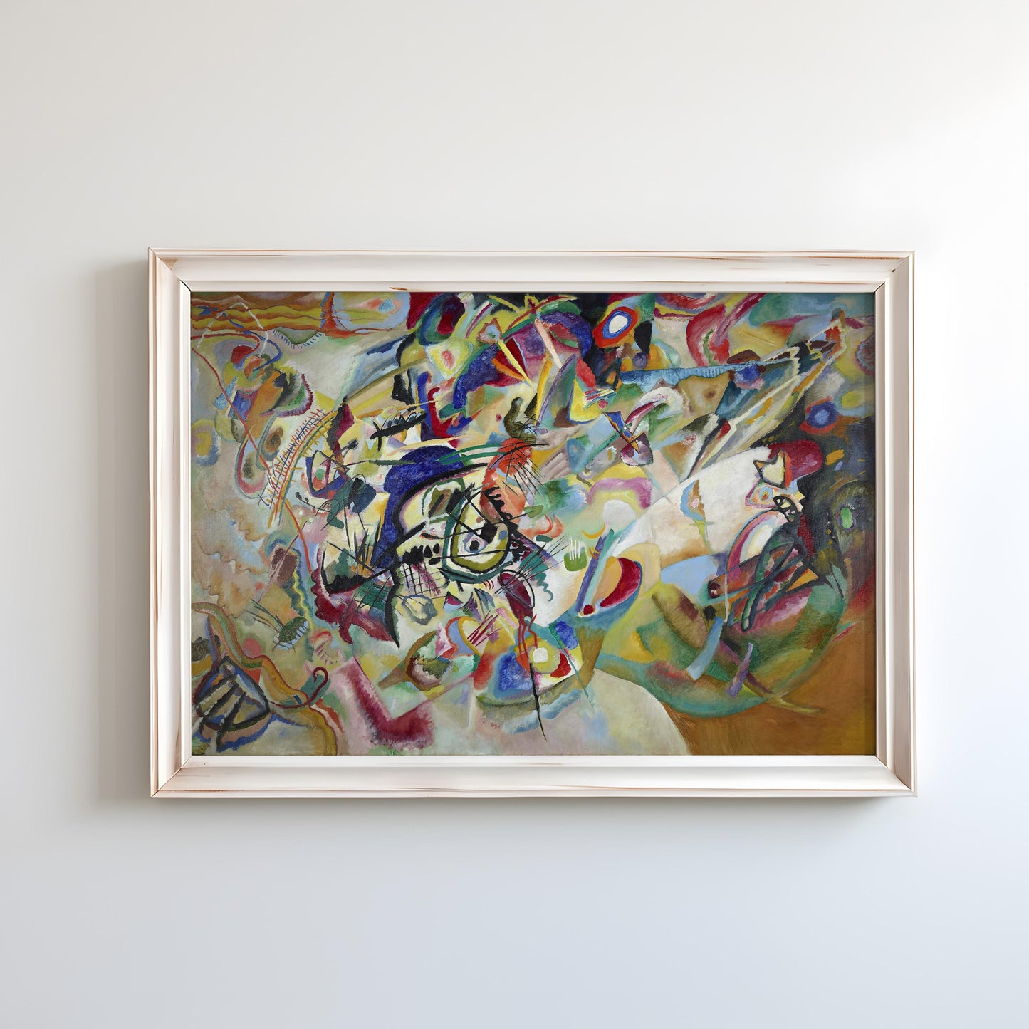 Composition VII from 'Compositions' by Wassily Kandinsky 1913 | Abstract Art Print (B4820)