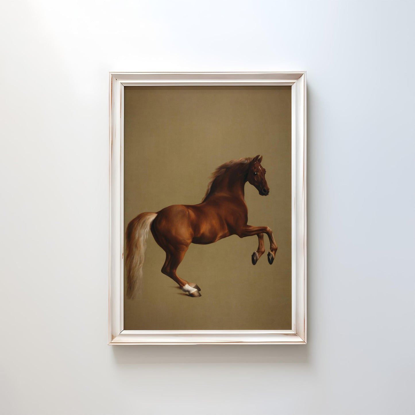 Whistlejacket by George Stubbs 1762 | Georgian Art Print (D0136)