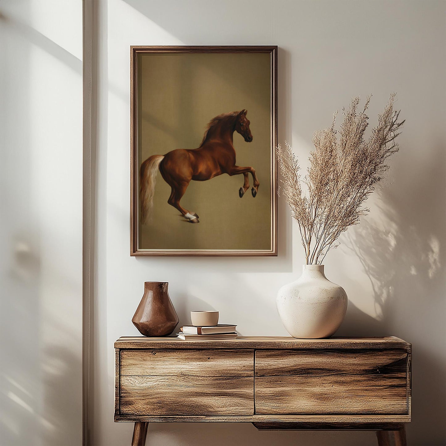 Whistlejacket by George Stubbs 1762 | Georgian Art Print (D0136)