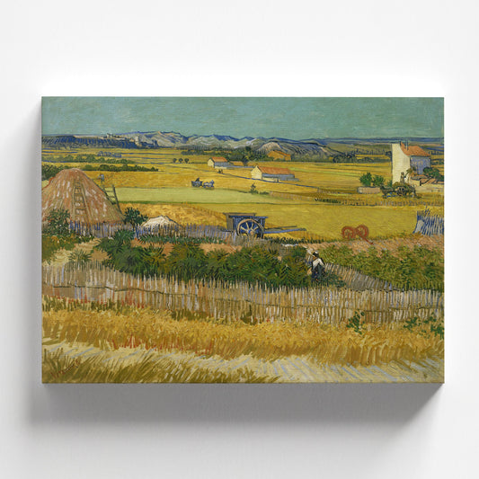 Harvest by Vincent van Gogh 1888 | Post-Impressionism Art Print (B4215)