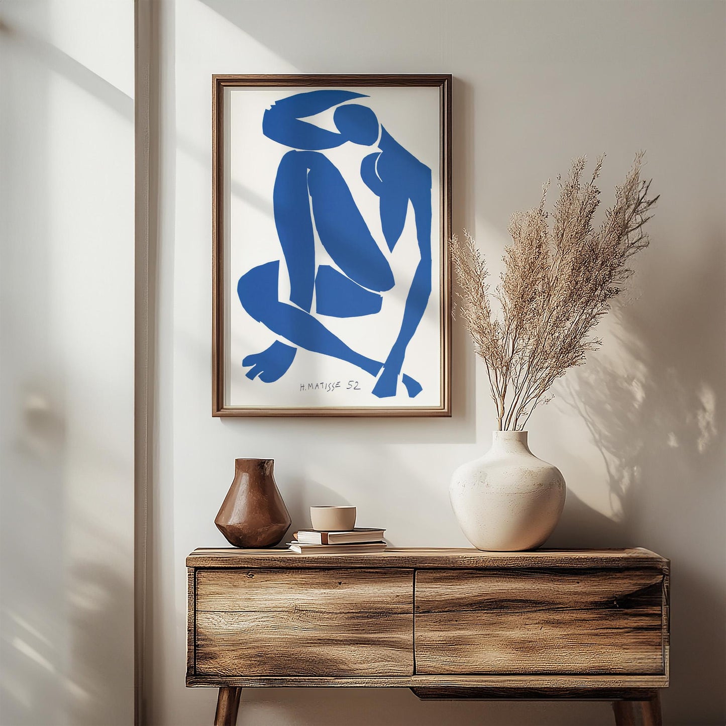 Blue Nude III (Nu Bleu III) by Henri Matisse 1954 | Fauvist Modern Art Print (B7990)