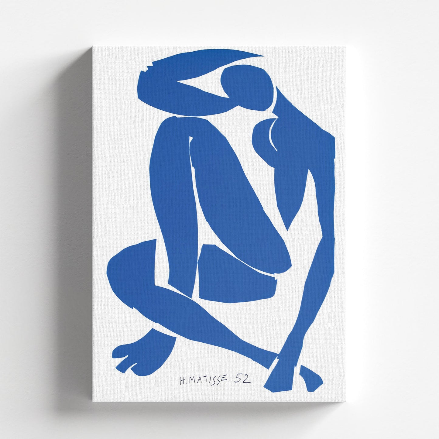 Blue Nude III (Nu Bleu III) by Henri Matisse 1954 | Fauvist Modern Art Print (B7990)