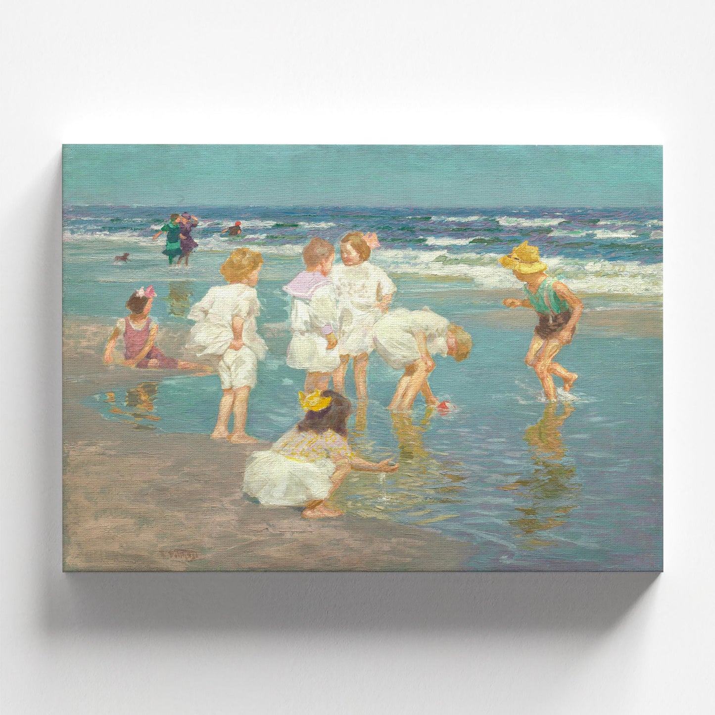 A Holiday by Edward Henry Potthast c.1915 | Impressionist Art Print (D0226)