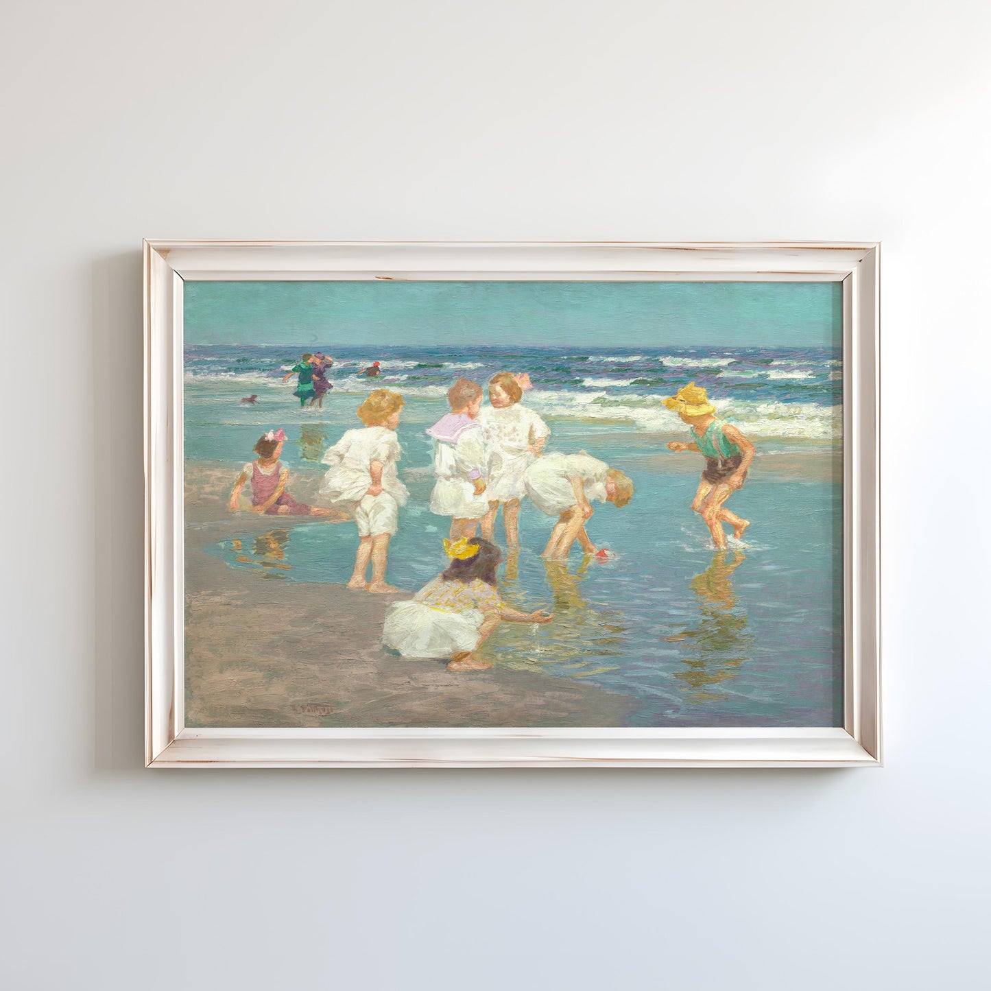 A Holiday by Edward Henry Potthast c.1915 | Impressionist Art Print (D0226)