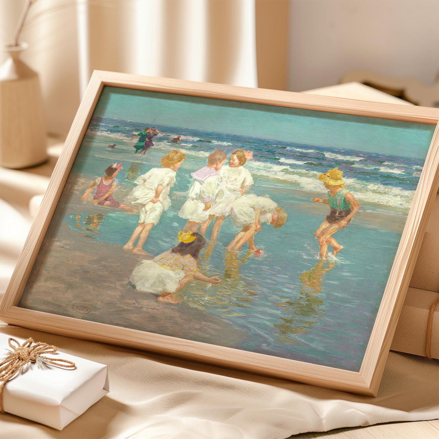 A Holiday by Edward Henry Potthast c.1915 | Impressionist Art Print (D0226)