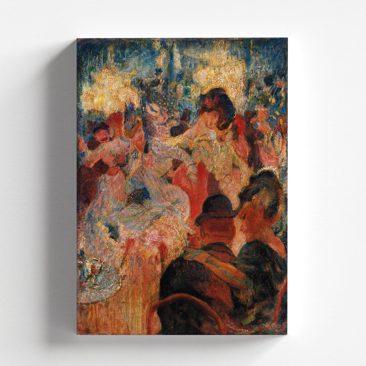 Café de nuit (Bal Tabarin) by Jan Sluijters 1906 | Expressionist Art Print (D0058)