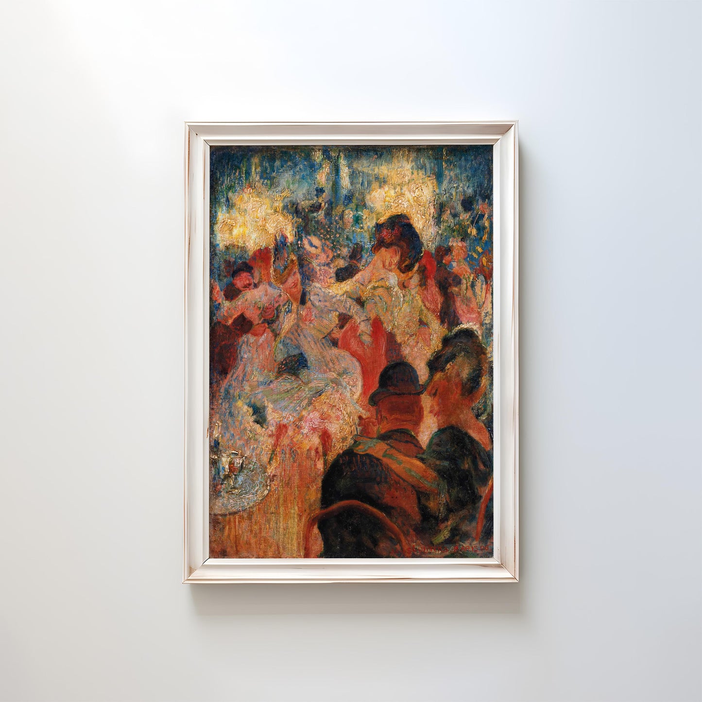 Café de nuit (Bal Tabarin) by Jan Sluijters 1906 | Expressionist Art Print (D0058)