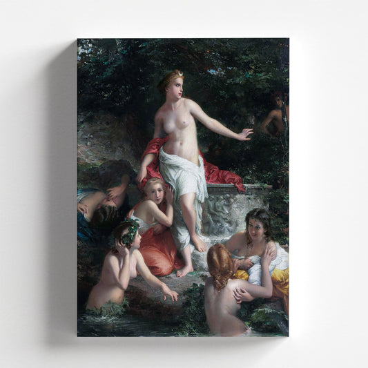 Diana and Her Maidens by Roberto Bompiani 1885 | Academic Art Print (D0347)