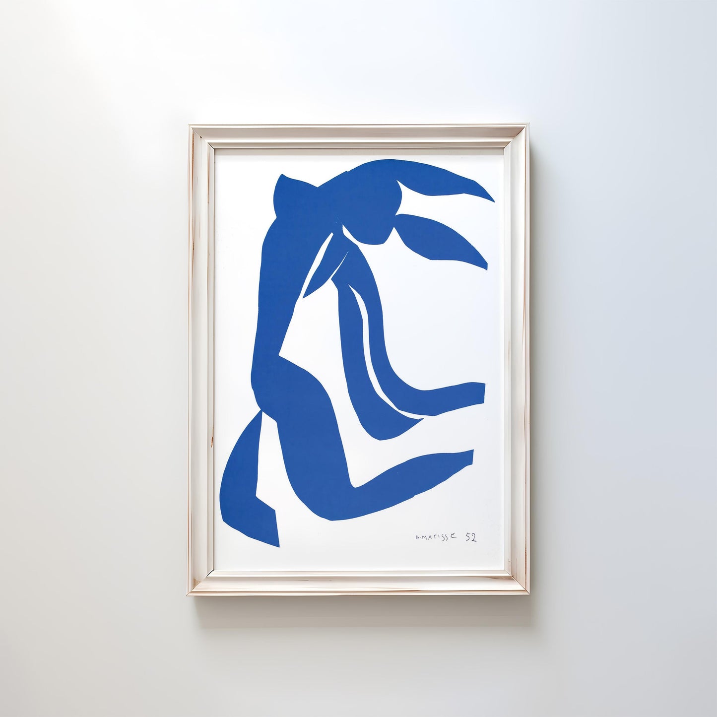 Blue Nude XI (Nu Bleu XI) by Henri Matisse 1954 | Fauvist Modern Art Print (B7994)