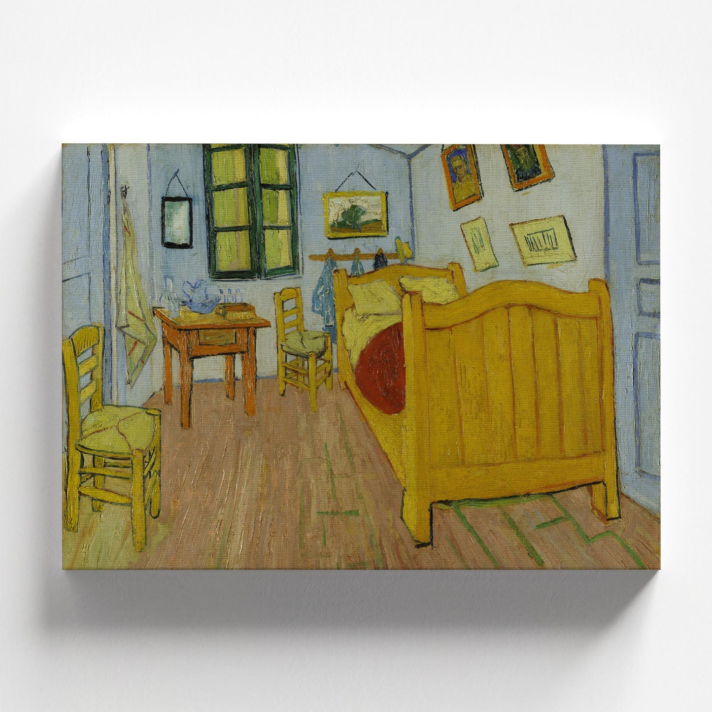 Bedroom in Arles by Vincent van Gogh 1888 (First Version) | Post-Impressionism Art Print (B4161)