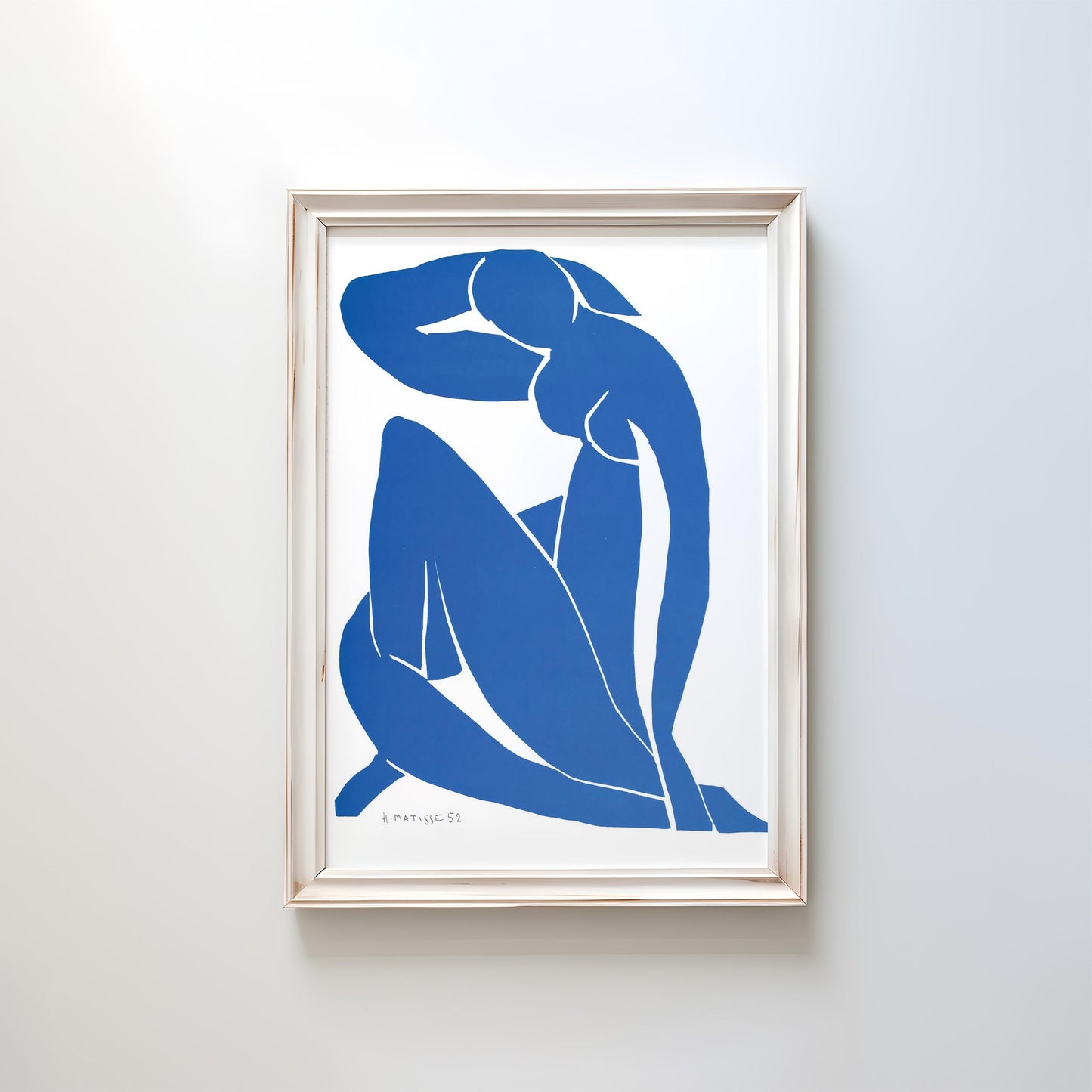 Blue Nude XII (Nu Bleu XII) by Henri Matisse 1954 | Fauvist Modern Art Print (B7995)