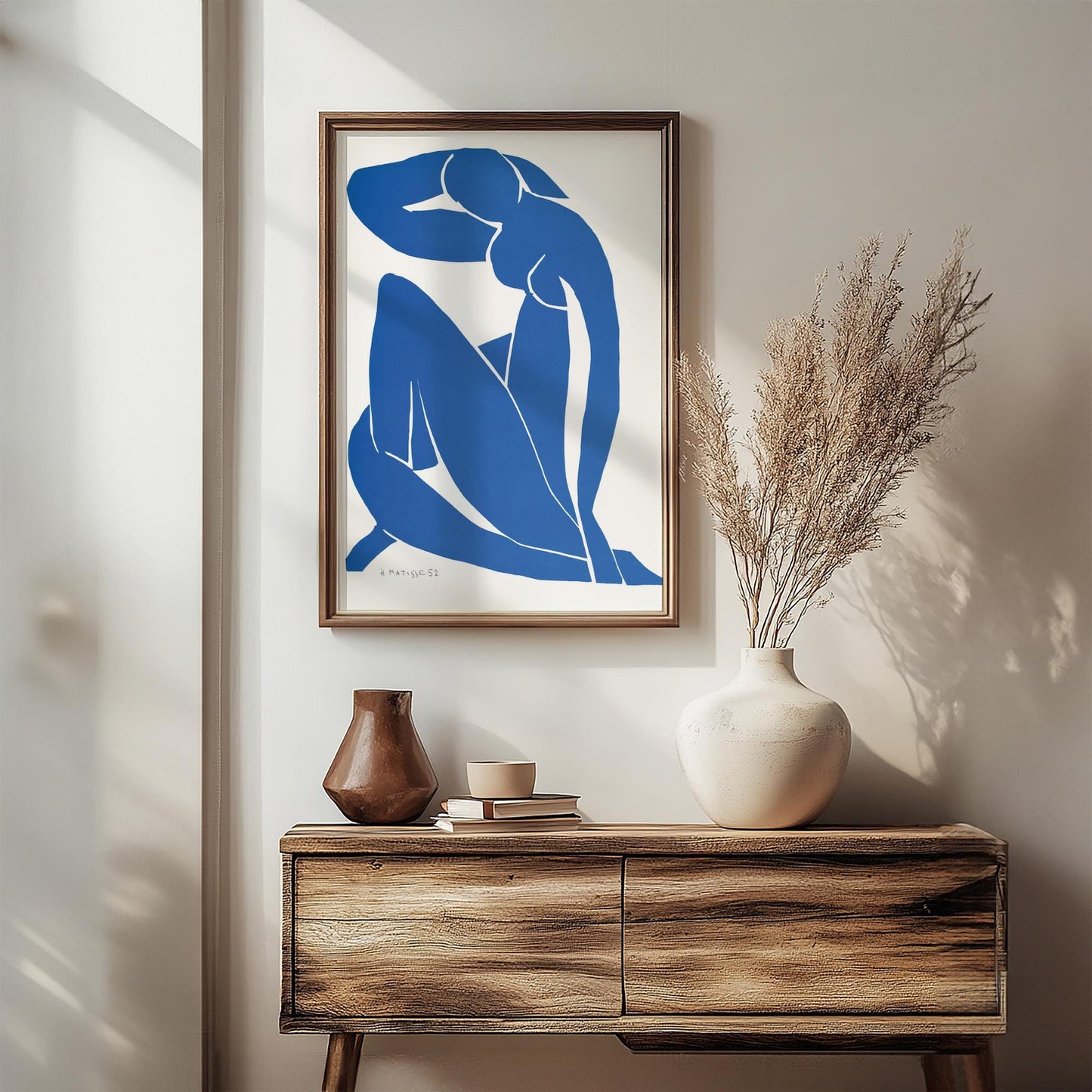 Blue Nude XII (Nu Bleu XII) by Henri Matisse 1954 | Fauvist Modern Art Print (B7995)