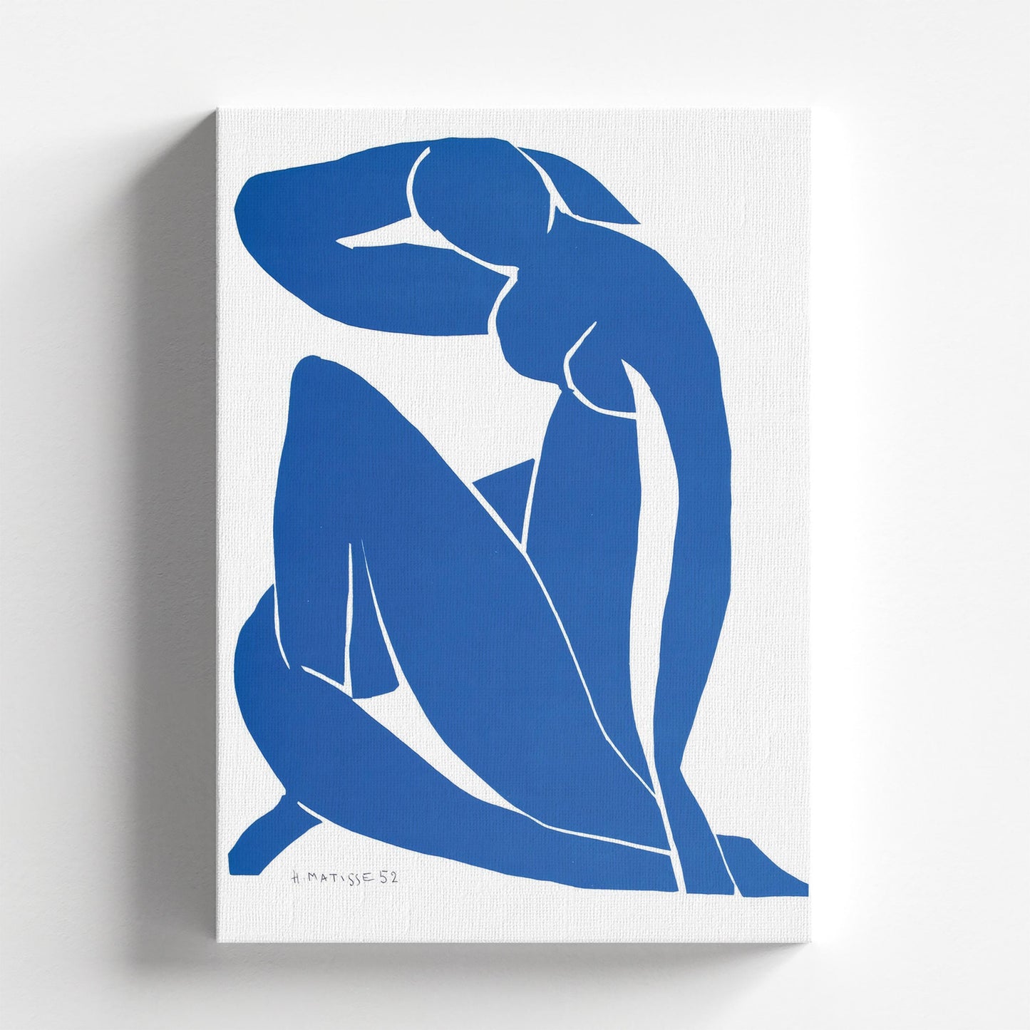 Blue Nude XII (Nu Bleu XII) by Henri Matisse 1954 | Fauvist Modern Art Print (B7995)