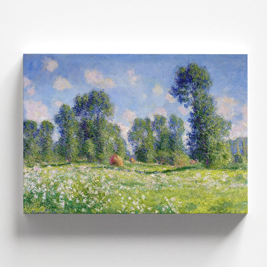 Effect of Spring, Giverny by Claude Monet 1890 | Impressionism Art Print (B4206)