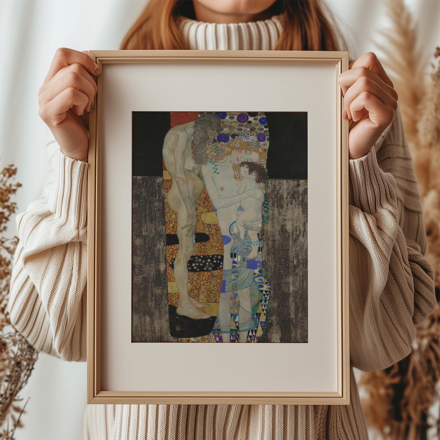 The Three Ages of the Woman by Gustav Klimt (1905) | Art Nouveau (Modern), Symbolism (B4677)