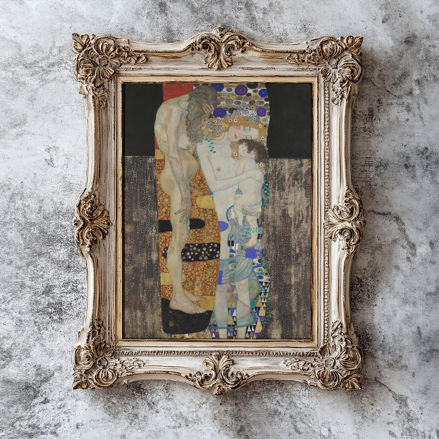 The Three Ages of the Woman by Gustav Klimt (1905) | Art Nouveau (Modern), Symbolism (B4677)