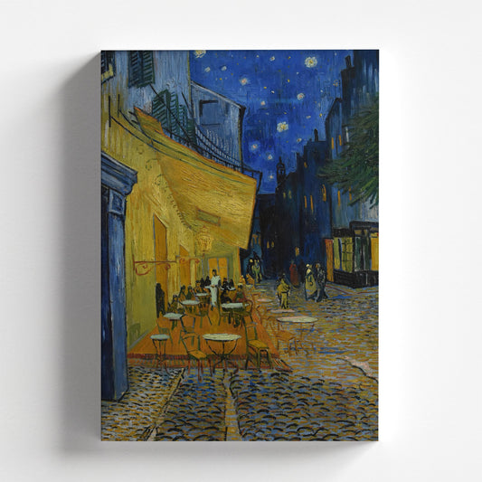 Café Terrace at Night by Vincent van Gogh 1888 | Post-Impressionism Art Print (B4075)