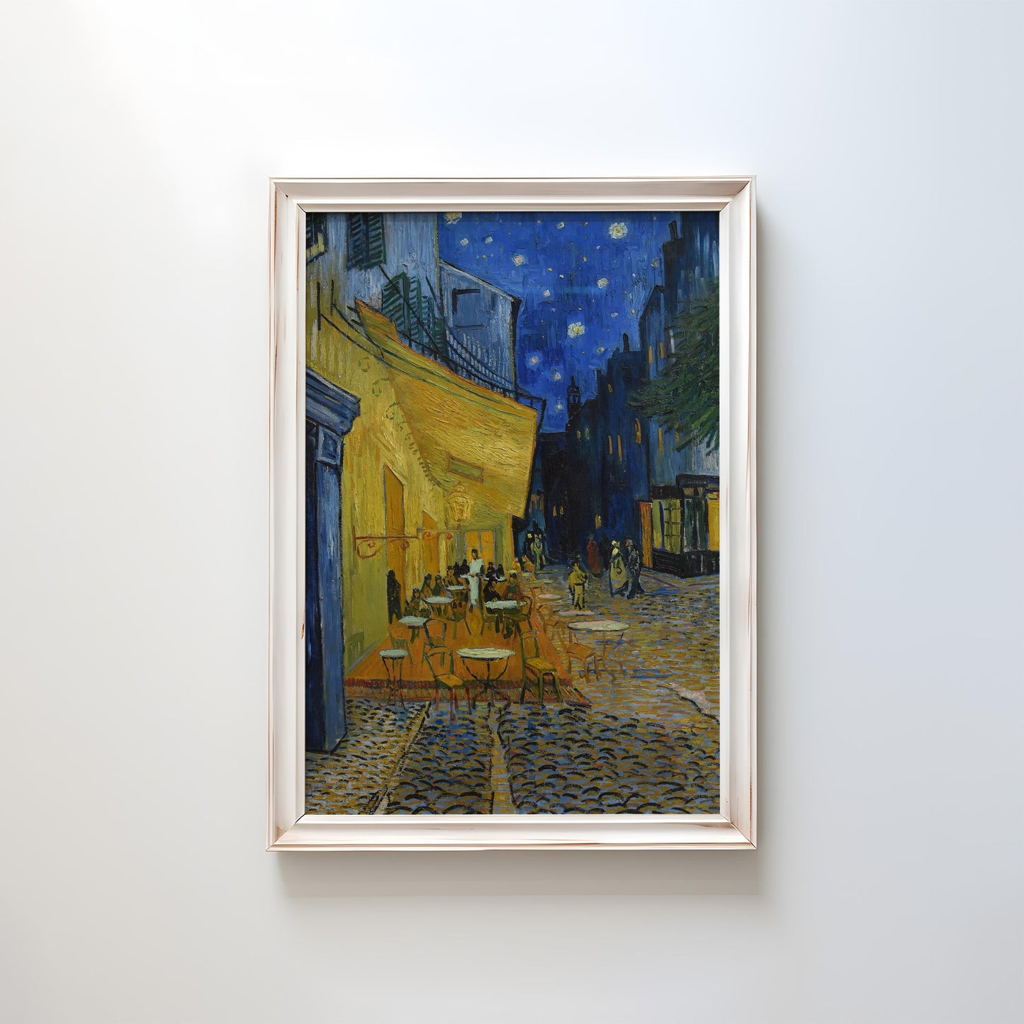 Café Terrace at Night by Vincent van Gogh 1888 | Post-Impressionism Art Print (B4075)