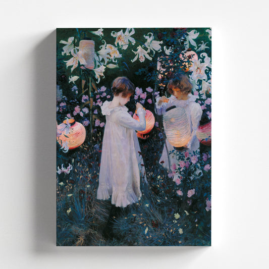 Carnation, Lily, Lily, Rose by John Singer Sargent 1885 | Realism Art Print (D0144)