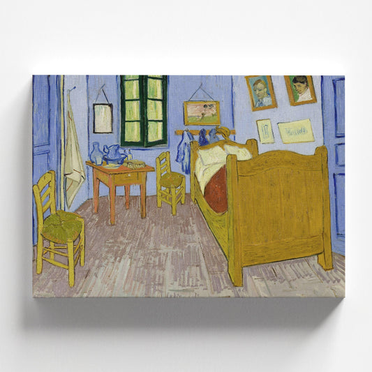 Bedroom in Arles by Vincent van Gogh 1888 (Third Version) | Post-Impressionism Art Print (B4214)