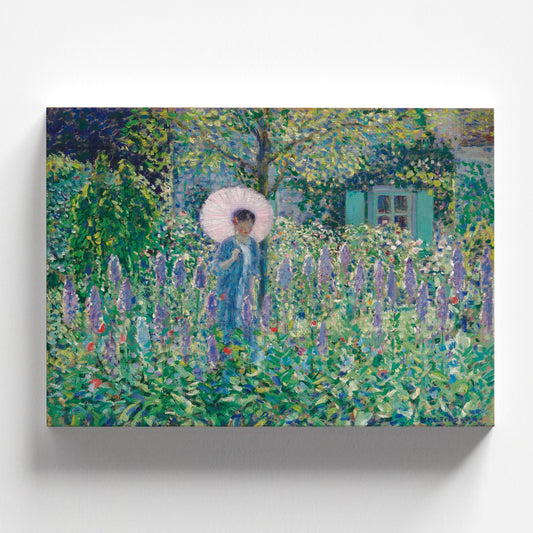 Foxgloves by Frederick Carl Frieseke 1912-13 | Impressionist Art Print (D0149)