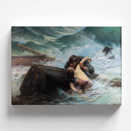 Adieu! by Alfred Guillou 1892 | Realism Art Print (D0239)