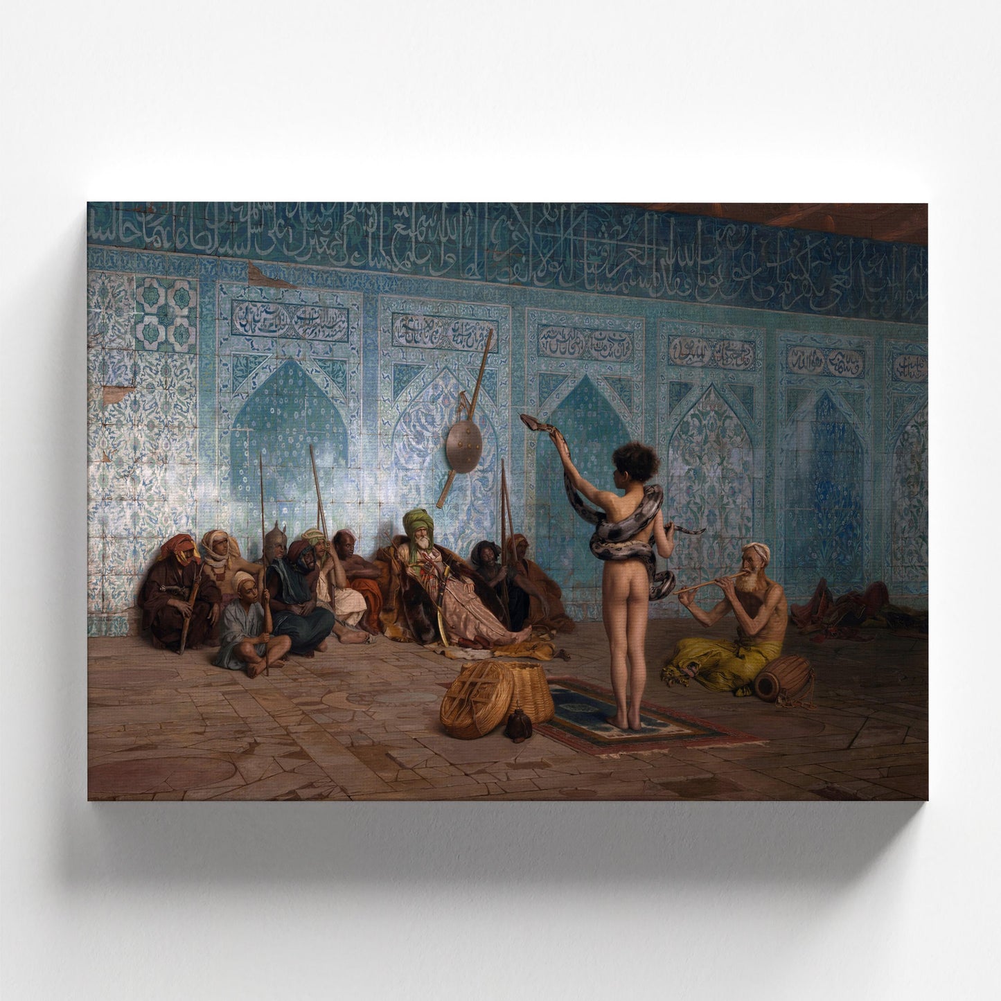 The Snake Charmer by Jean-Léon Gérôme c.1870 | Academic Art Print (B4016)