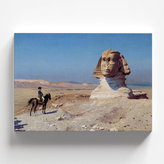 Bonaparte Before the Sphinx by Jean-Léon Gérôme 1886 | Academic Art Print (B4023)