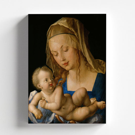 Virgin and Child with a Pear by Albrecht Dürer 1512 | Renaissance Art Print (D0375)