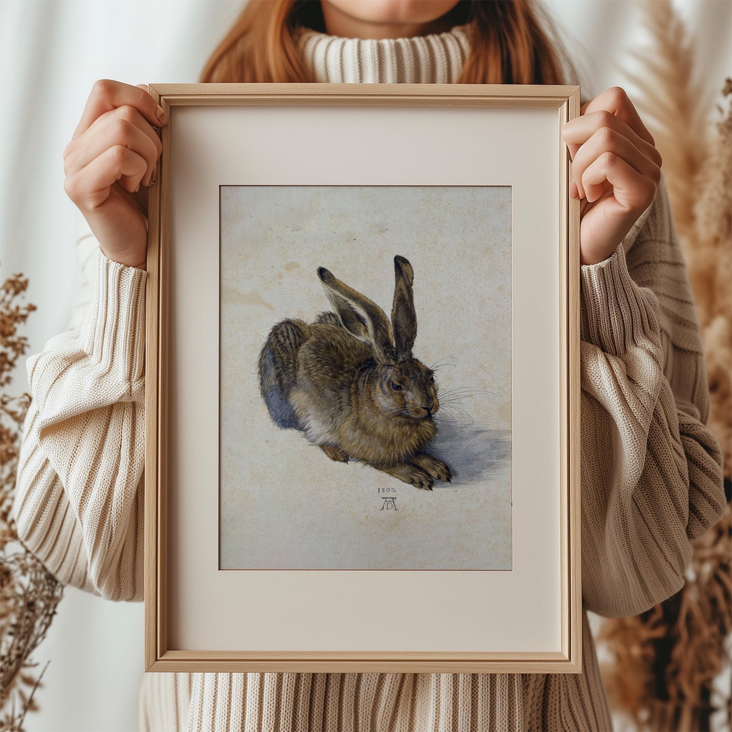 Young Hare by Albrecht Dürer 1502 | Renaissance Art Print (B4099)