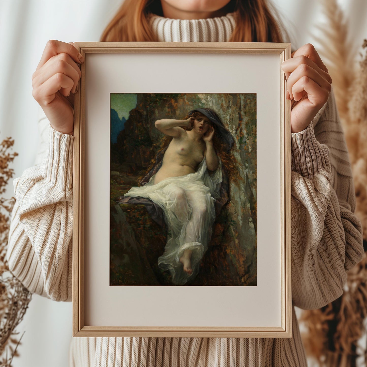 Echo by Alexandre Cabanel 1874 | Academic Art Print (D0622)