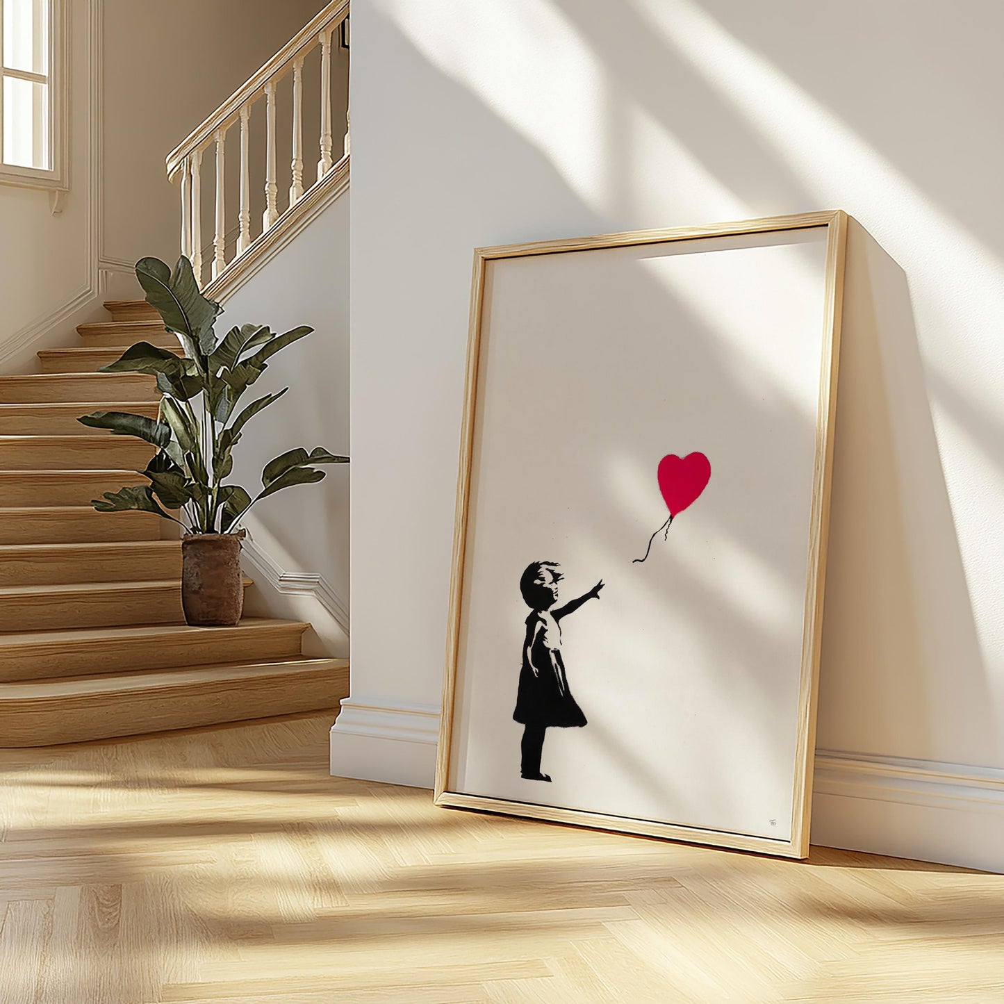 Girl With Balloon by Banksy 2004 | Street Art Print (B7957)