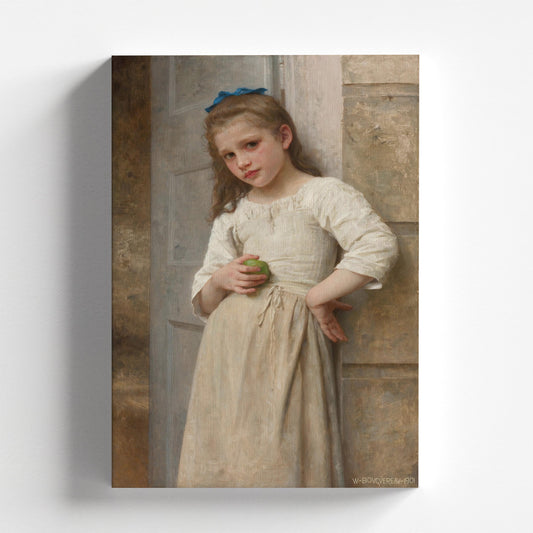 Yvonne on the Doorstep by William-Adolphe Bouguereau 1901 | Academic Art Print (B4108)