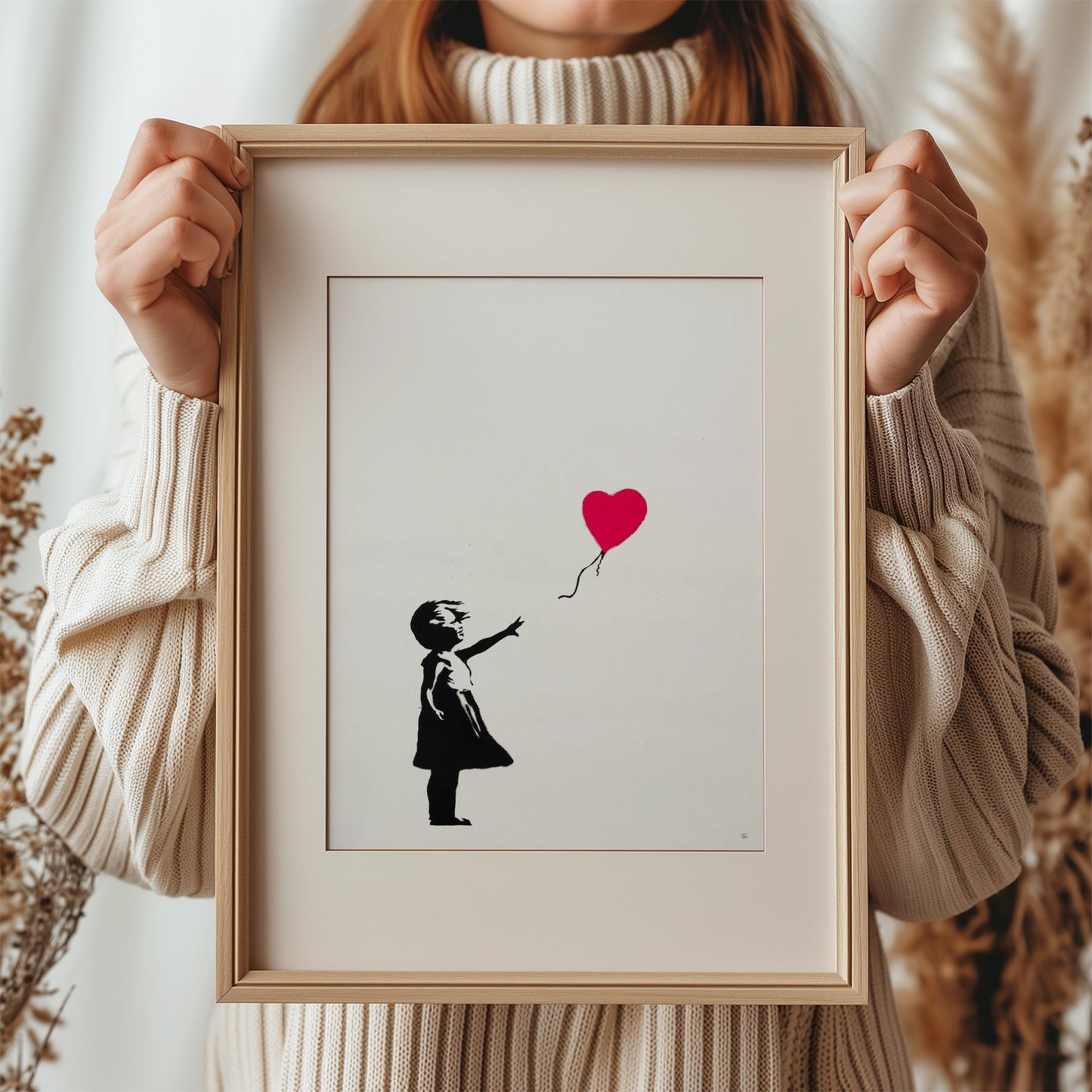 Girl With Balloon by Banksy 2004 | Street Art Print (B7957)