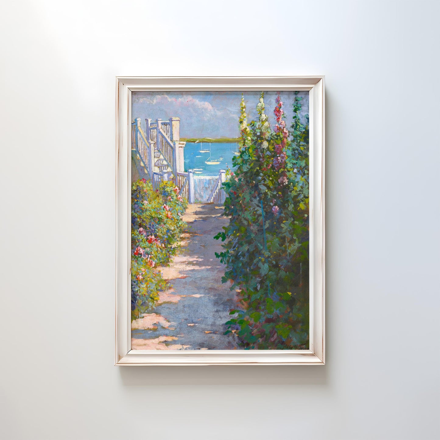 View from Marblehead by Abbott Fuller Graves | Impressionism Art Print (D0404)