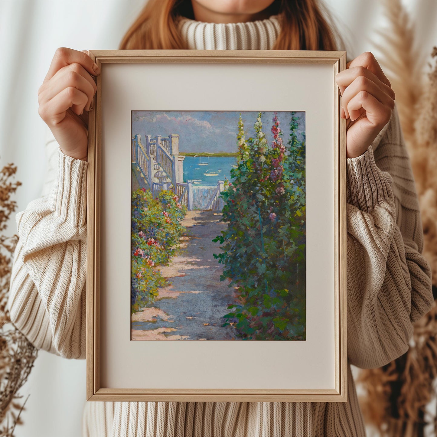 View from Marblehead by Abbott Fuller Graves | Impressionism Art Print (D0404)