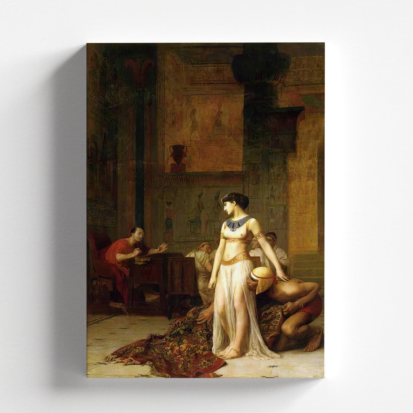 Cleopatra and Caesar by Jean-Léon Gérôme 1866 | Academic Art Print (B4808)