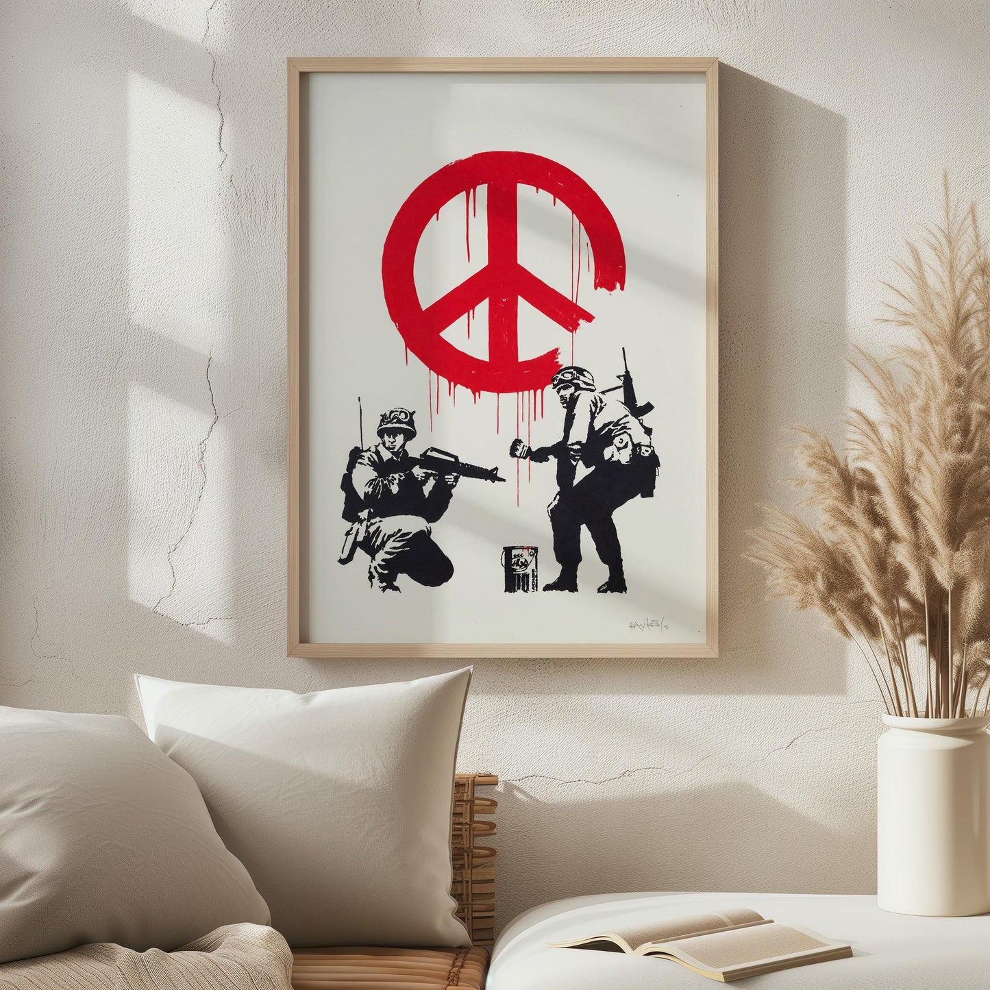 CND Soldiers by Banksy 2003 | Street Art Print (B7963)