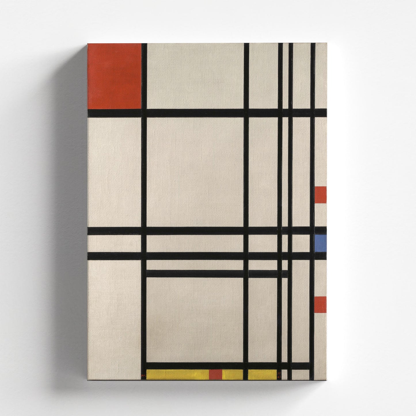 Abstraction by Piet Mondriaan 1939-42 | Abstract Art Print (D0444)