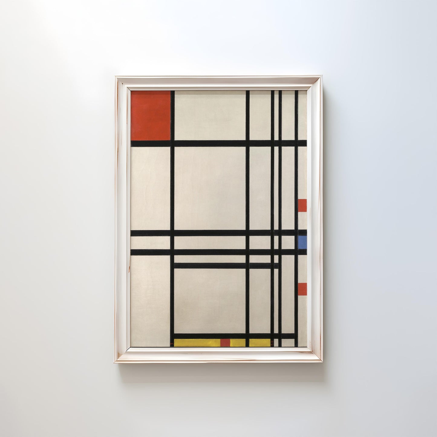 Abstraction by Piet Mondriaan 1939-42 | Abstract Art Print (D0444)