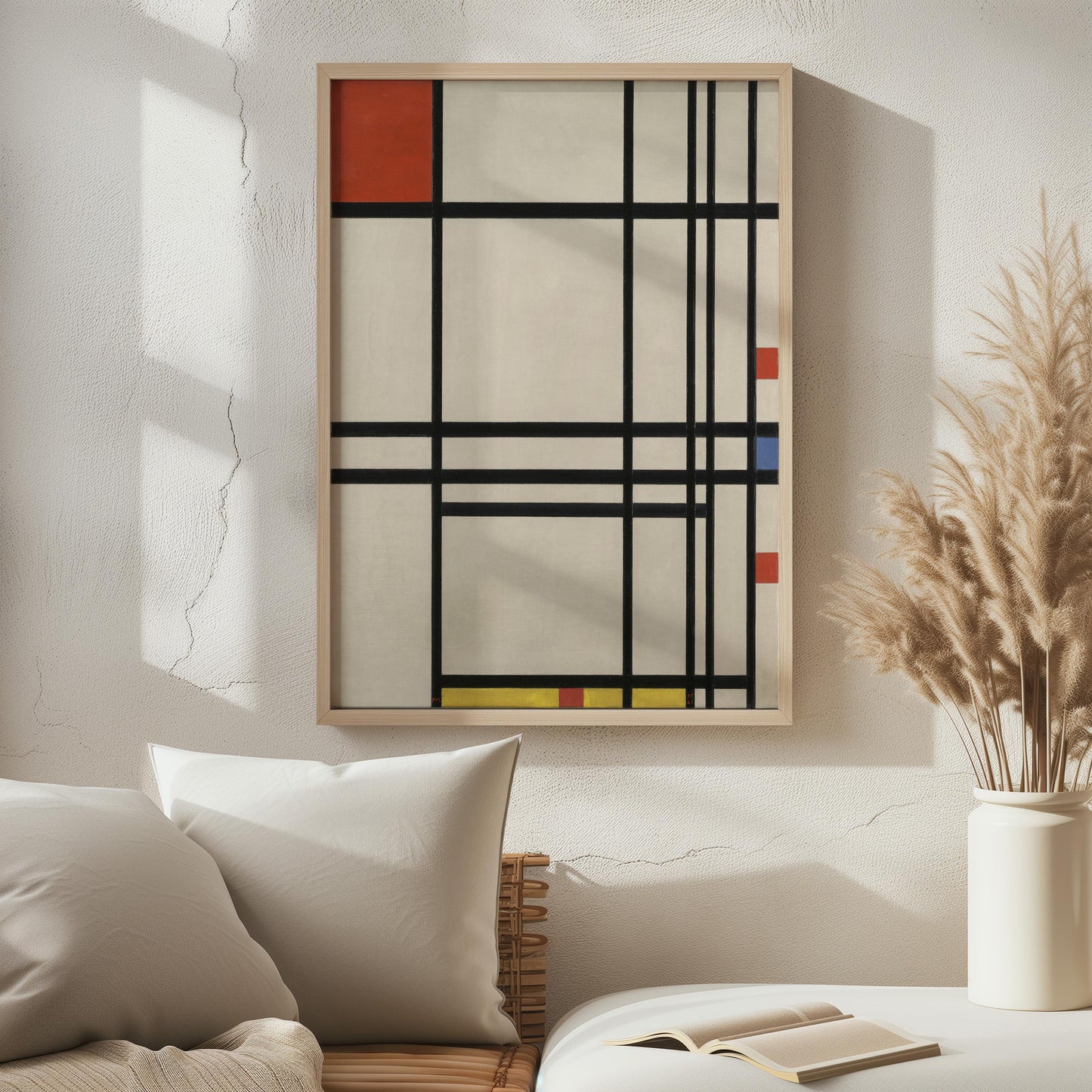 Abstraction by Piet Mondriaan 1939-42 | Abstract Art Print (D0444)