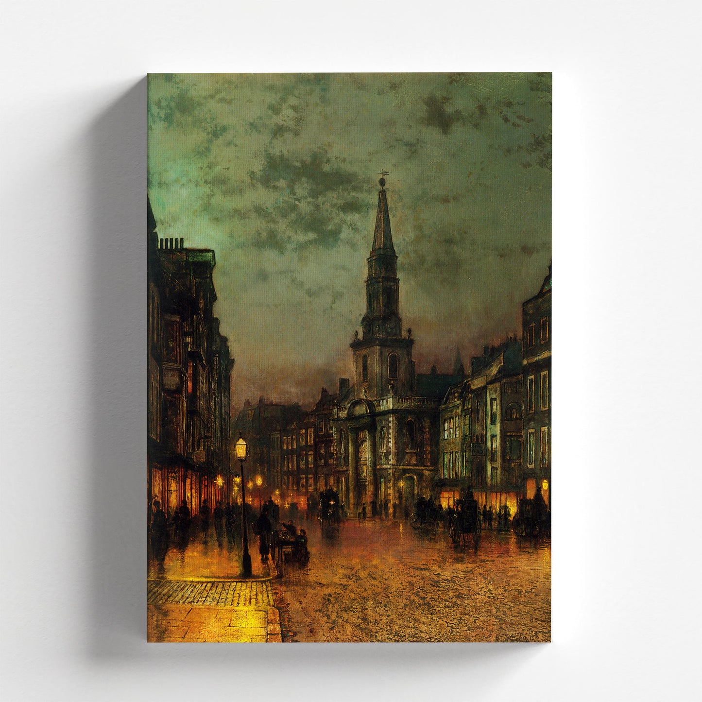 Blackman Street, London by John Atkinson Grimshaw 1885 | Victorian Art Print (B4136)