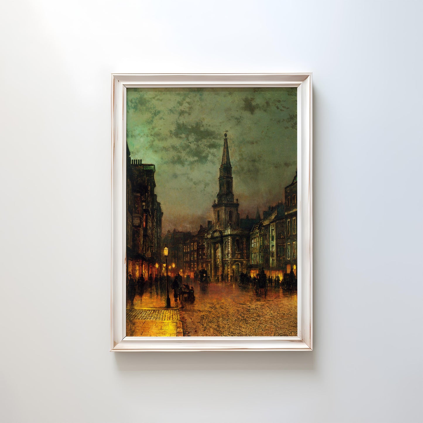 Blackman Street, London by John Atkinson Grimshaw 1885 | Victorian Art Print (B4136)