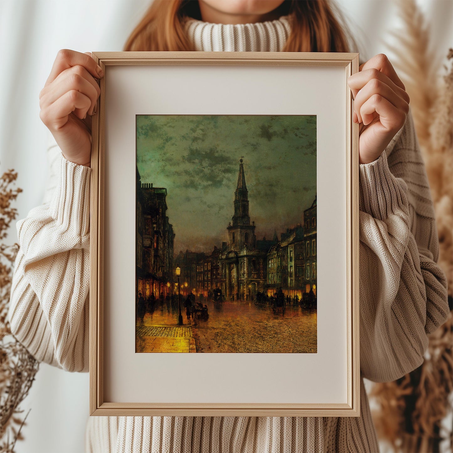 Blackman Street, London by John Atkinson Grimshaw 1885 | Victorian Art Print (B4136)