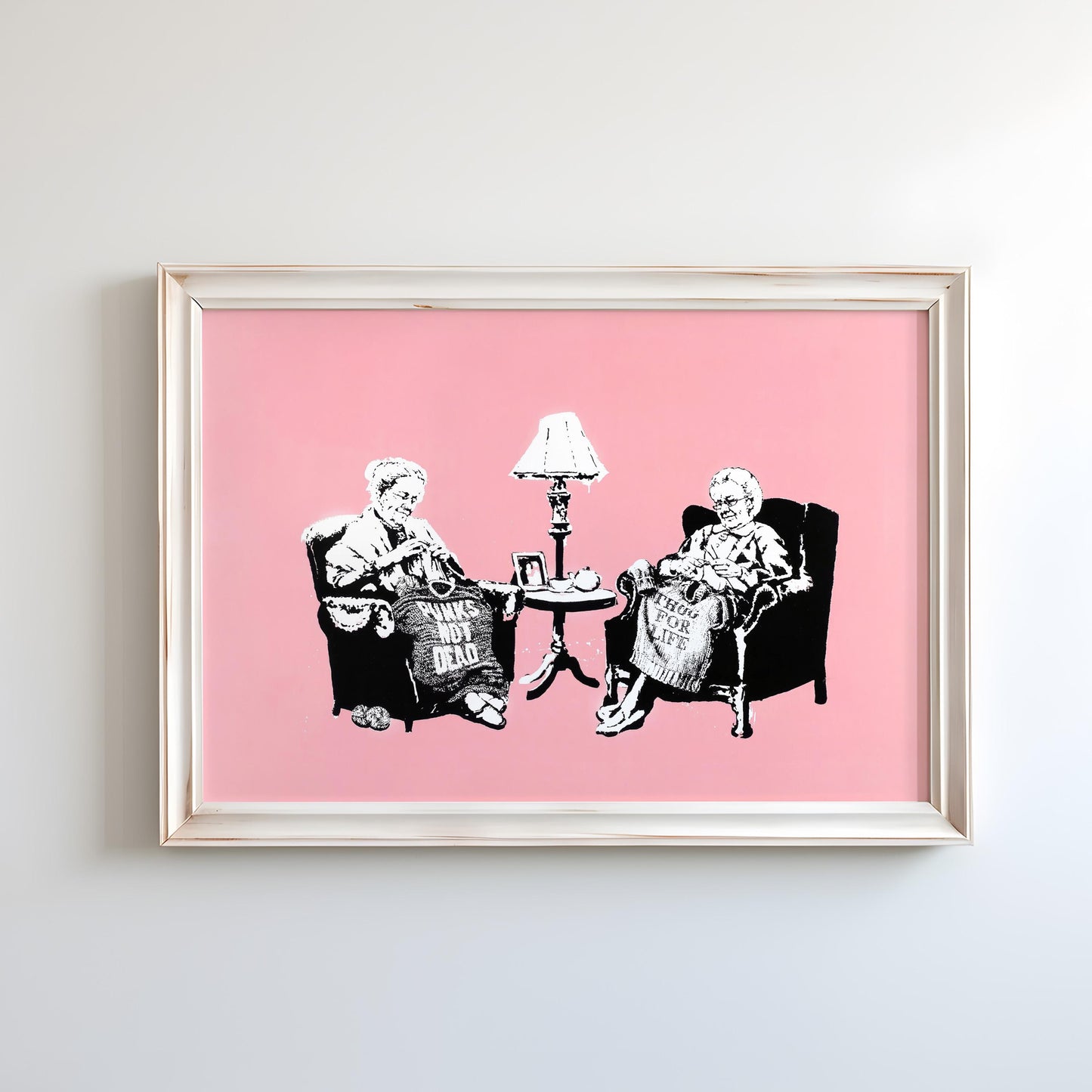 Grannies by Banksy 2006 | Street Art Print (B7966)