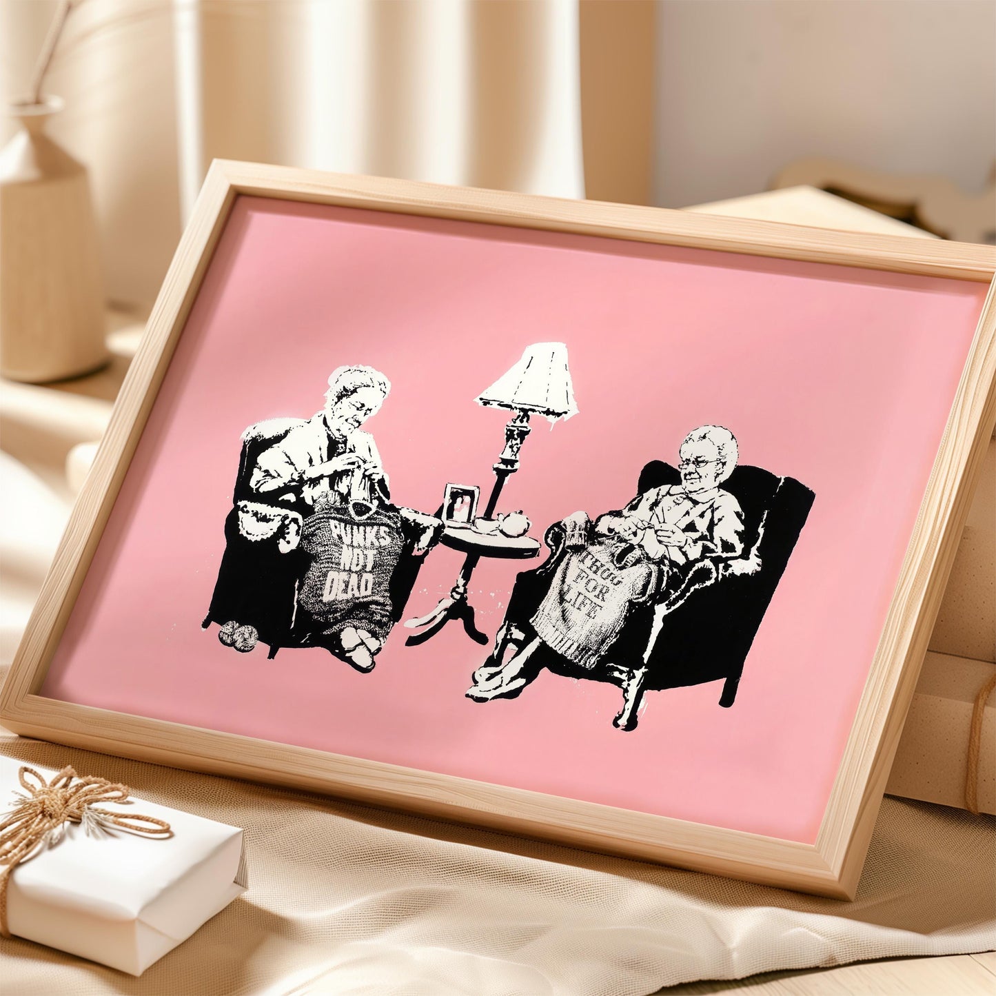 Grannies by Banksy 2006 | Street Art Print (B7966)