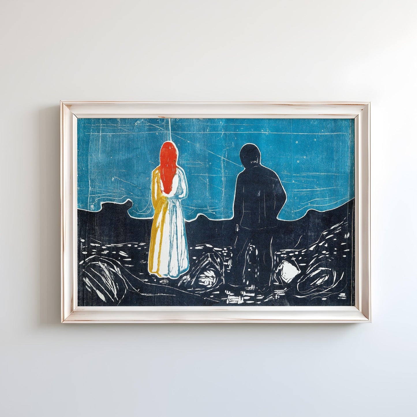 Death and Life by Edvard Munch 1894 | Expressionist Art Print (D0598)