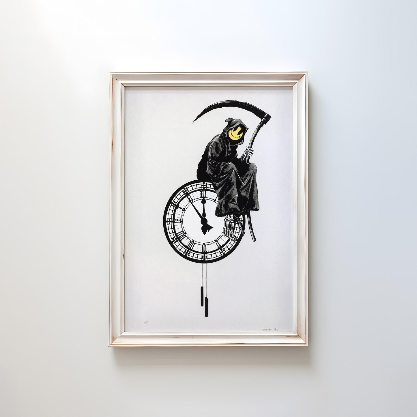 Grin Reaper by Banksy 2005 | Street Art Print (B7985)