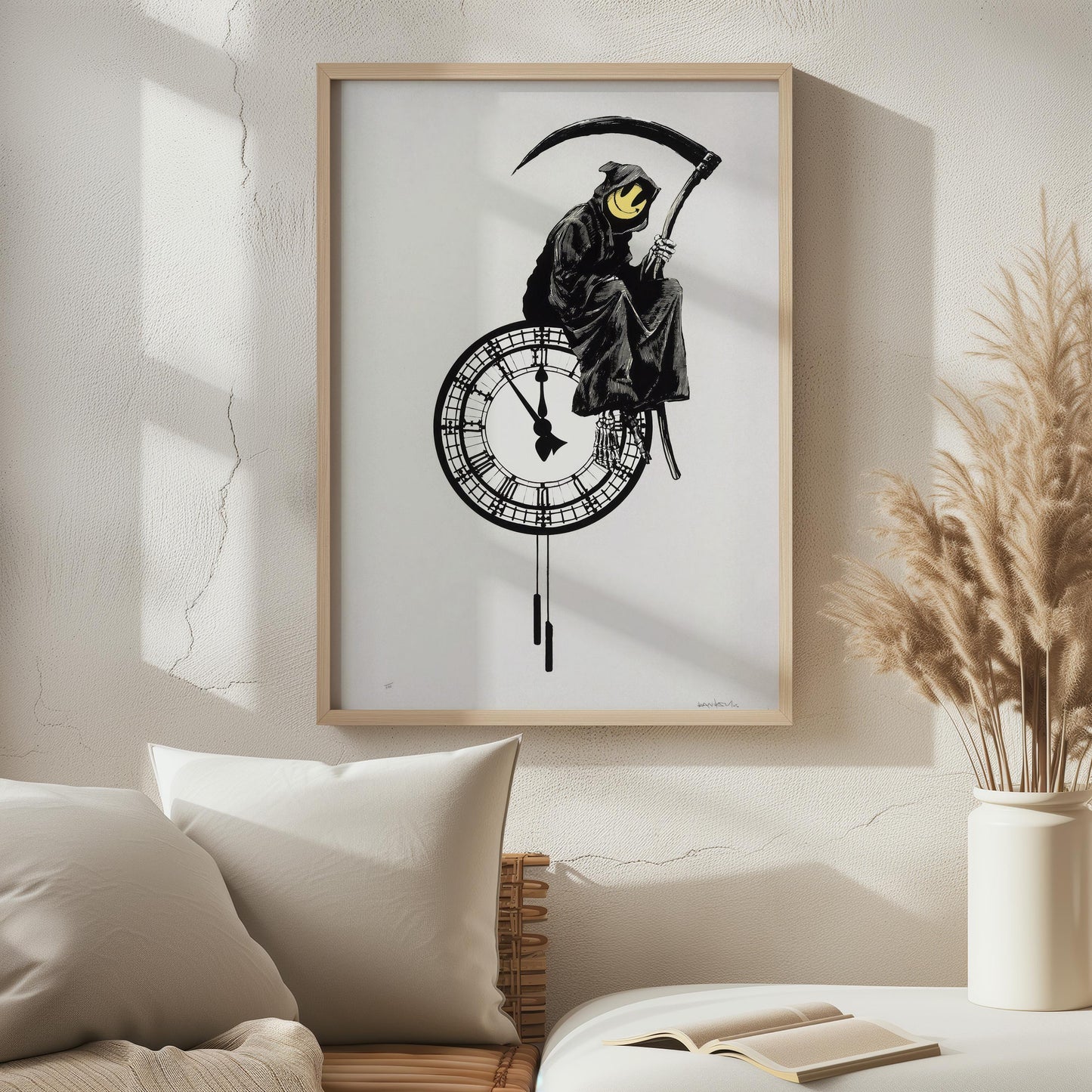 Grin Reaper by Banksy 2005 | Street Art Print (B7985)